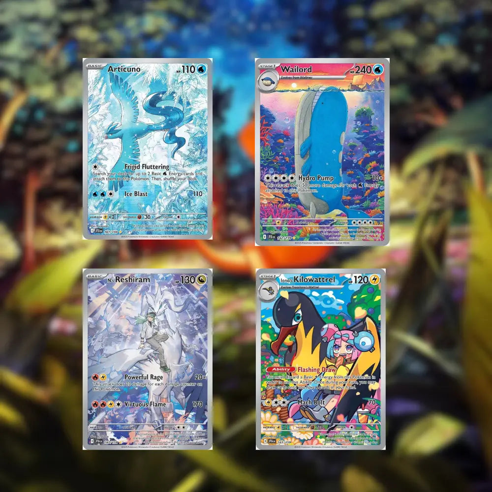 Top 5 Illustration Rare Pokemon Cards From Journey Together Top 5 Illustration Rare Pokemon Cards From Journey Together