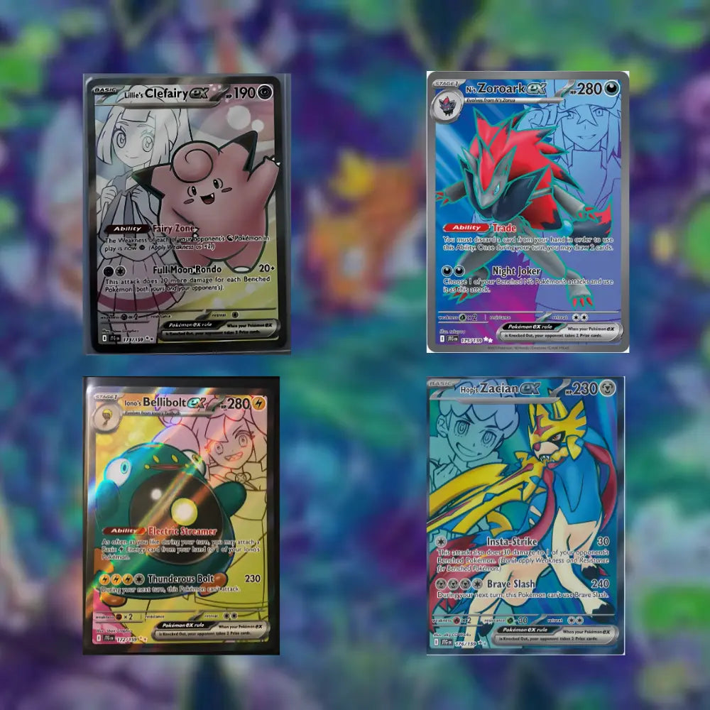 Top 5 Full Art Cards From Pokemon Journey Together Top 5 Full Art Cards From Pokemon Journey Together