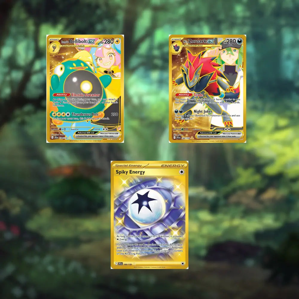 Top 3 Hyper Rare Cards in Pokemon Journey Together Top 3 Hyper Rare Cards in Pokemon Journey Together