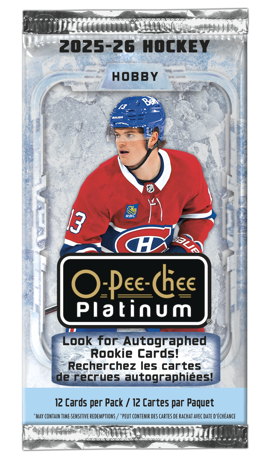 2025-26 Upper Deck O-Pee-Chee Platinum Hockey Hobby Box (Pre-Order) - Miraj Trading
