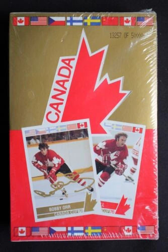 1992 Future Trends '76 Canada Cup Hockey Hobby Box - Miraj Trading