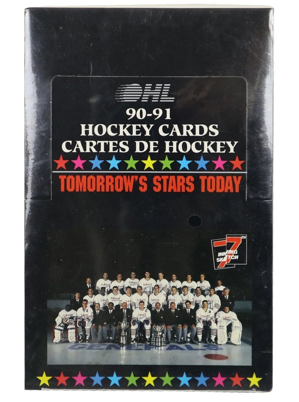 1990-91 OHL 7th Inning Sketch Tomorrow's Stars Today Hockey Box - Miraj Trading