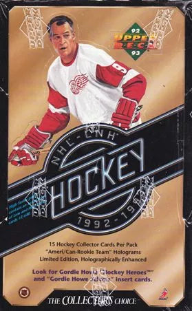 1992-93 Upper Deck Series 2 Hockey Hobby Box - Miraj Trading