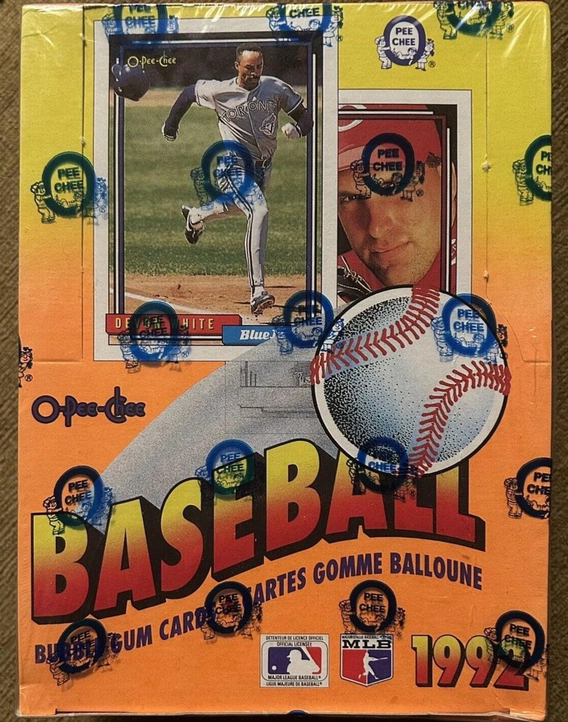 1992 O-Pee-Chee Baseball Wax Box - Miraj Trading