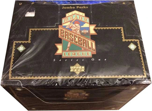 1993 Upper Deck Series 1 Baseball Jumbo Hobby Box - Miraj Trading