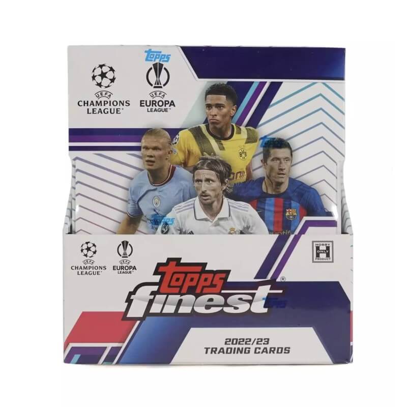 2023 Topps Finest UEFA Club Competition Hobby Box - Miraj Trading
