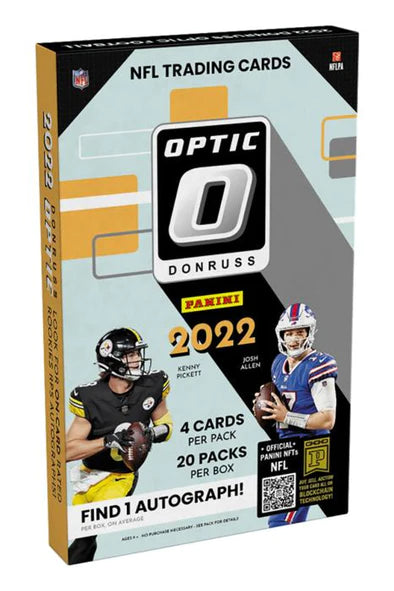 2022 Panini Donruss Optic Football Hobby Box - Miraj Trading