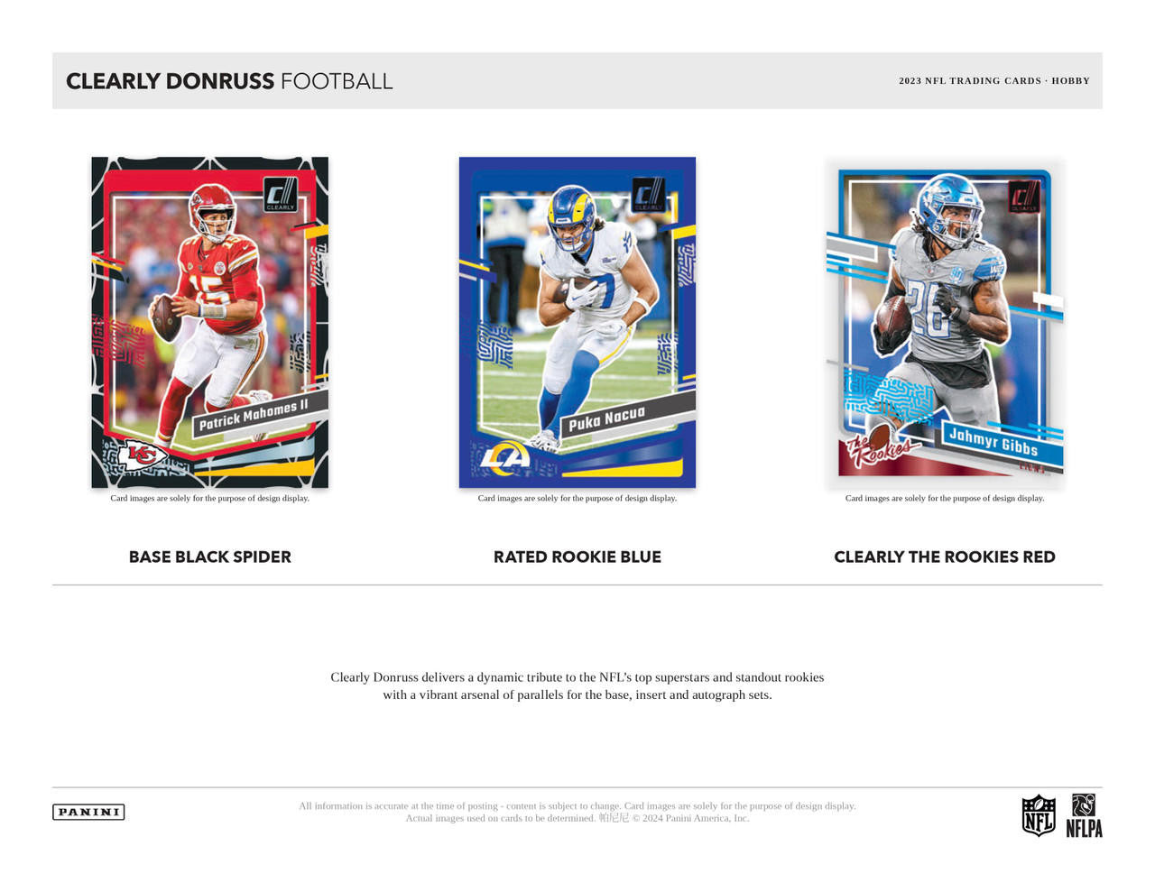2023 Panini Clearly Donruss Football Hobby Box - Miraj Trading