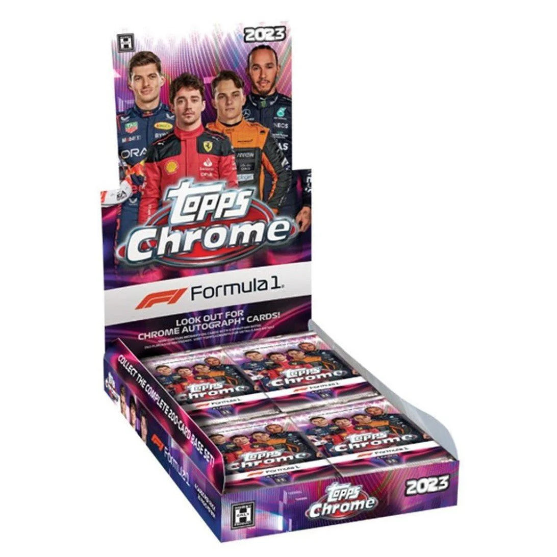 2023 Topps Chrome Formula 1 Racing Hobby Box - Miraj Trading