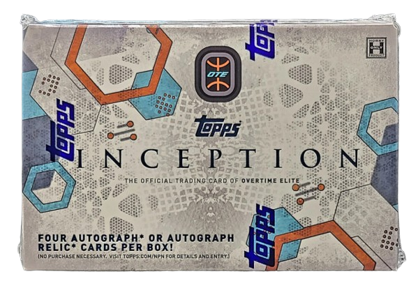 2022-23 Topps Overtime Elite Inception Basketball Hobby Box - Miraj Trading