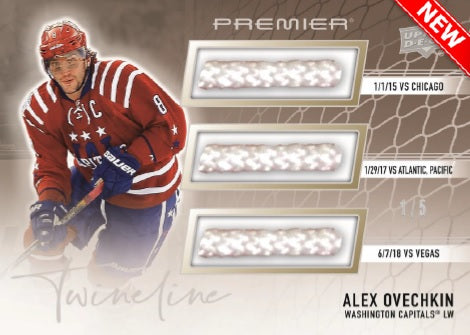 2024-25 Upper Deck Premier Hockey Hobby Box Case (Case of 10 Boxes) (Pre-Order) - Miraj Trading