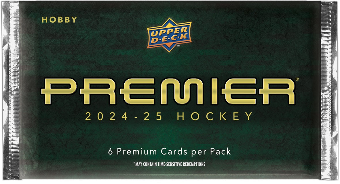 2024-25 Upper Deck Premier Hockey Hobby Box Case (Case of 10 Boxes) (Pre-Order) - Miraj Trading