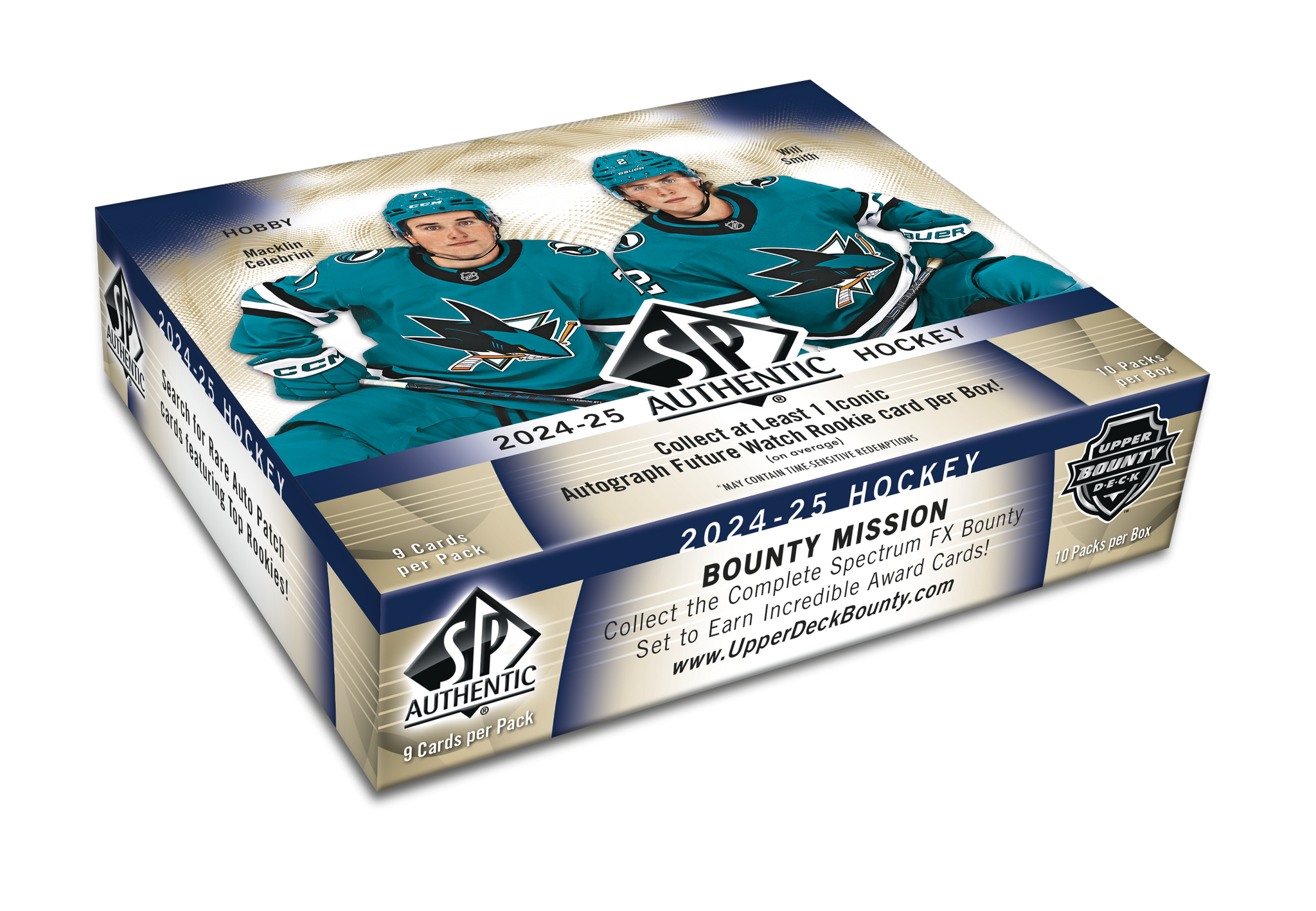 2024-25 Upper Deck SP Authentic Hobby Inner Case (Inner Case of 8 Boxe