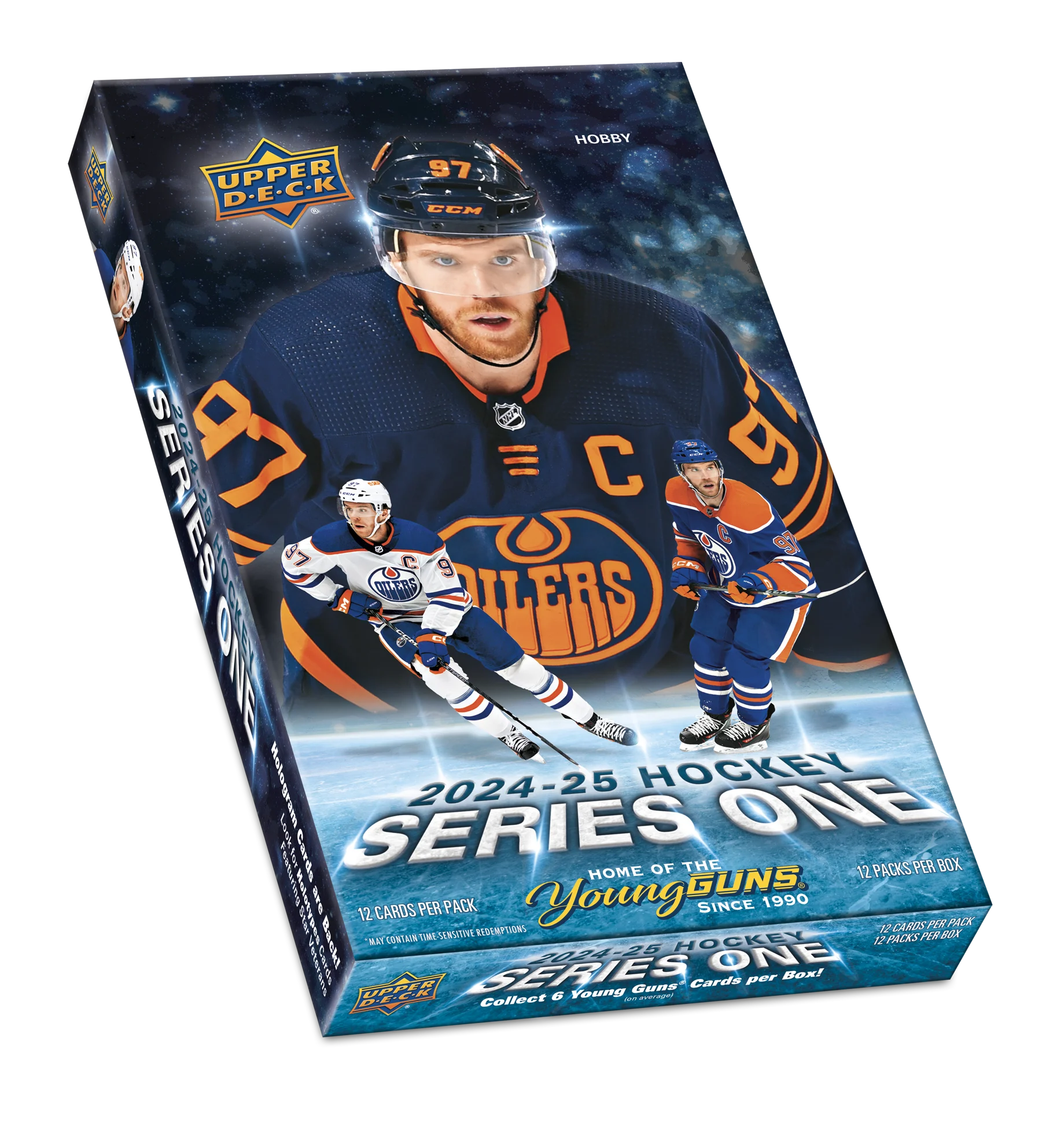 2024-25 Upper Deck Series 1 Hockey Hobby Box Master Case (Case of 12 Boxes) - Miraj Trading