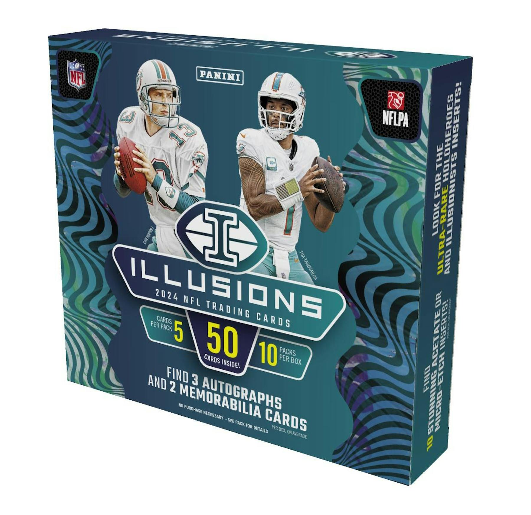 2024 Panini Illusions Football Hobby Box - Miraj Trading