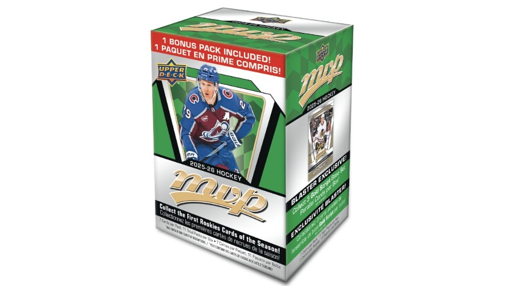 2025-26 Upper Deck MVP Hockey Blaster Case (Case of 20 Boxes) - Miraj Trading