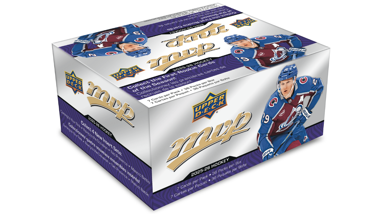 2025-26 Upper Deck MVP Hockey Retail Case (Case of 20 Boxes) - Miraj Trading