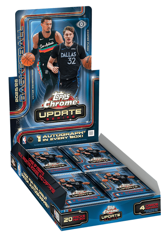 2025-26 Topps NBA Chrome Update Basketball Hobby Box