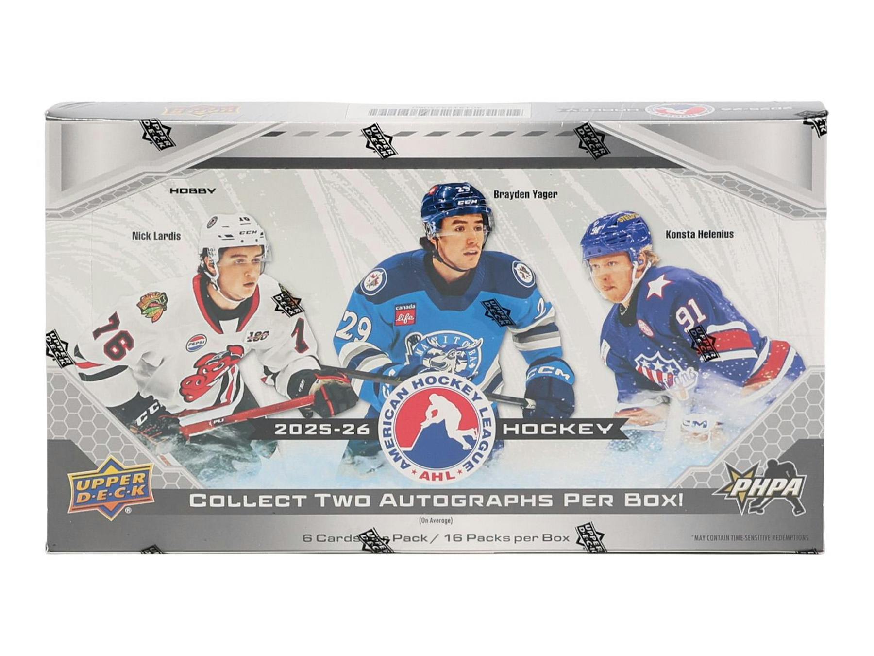 2025-26 Upper Deck AHL Hockey Hobby Box