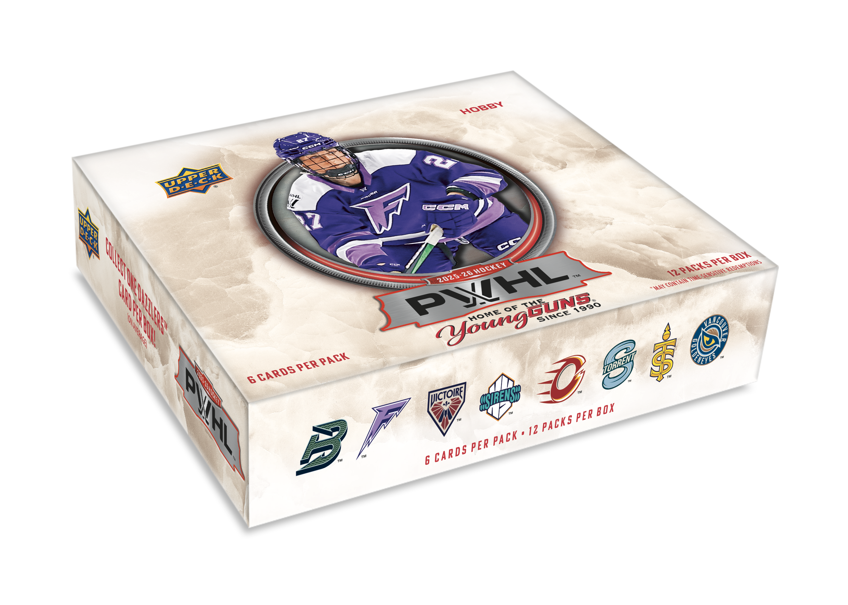 2025-26 Upper Deck Fleer Ultra PWHL Hockey Hobby Box (Pre-Order) - Miraj Trading