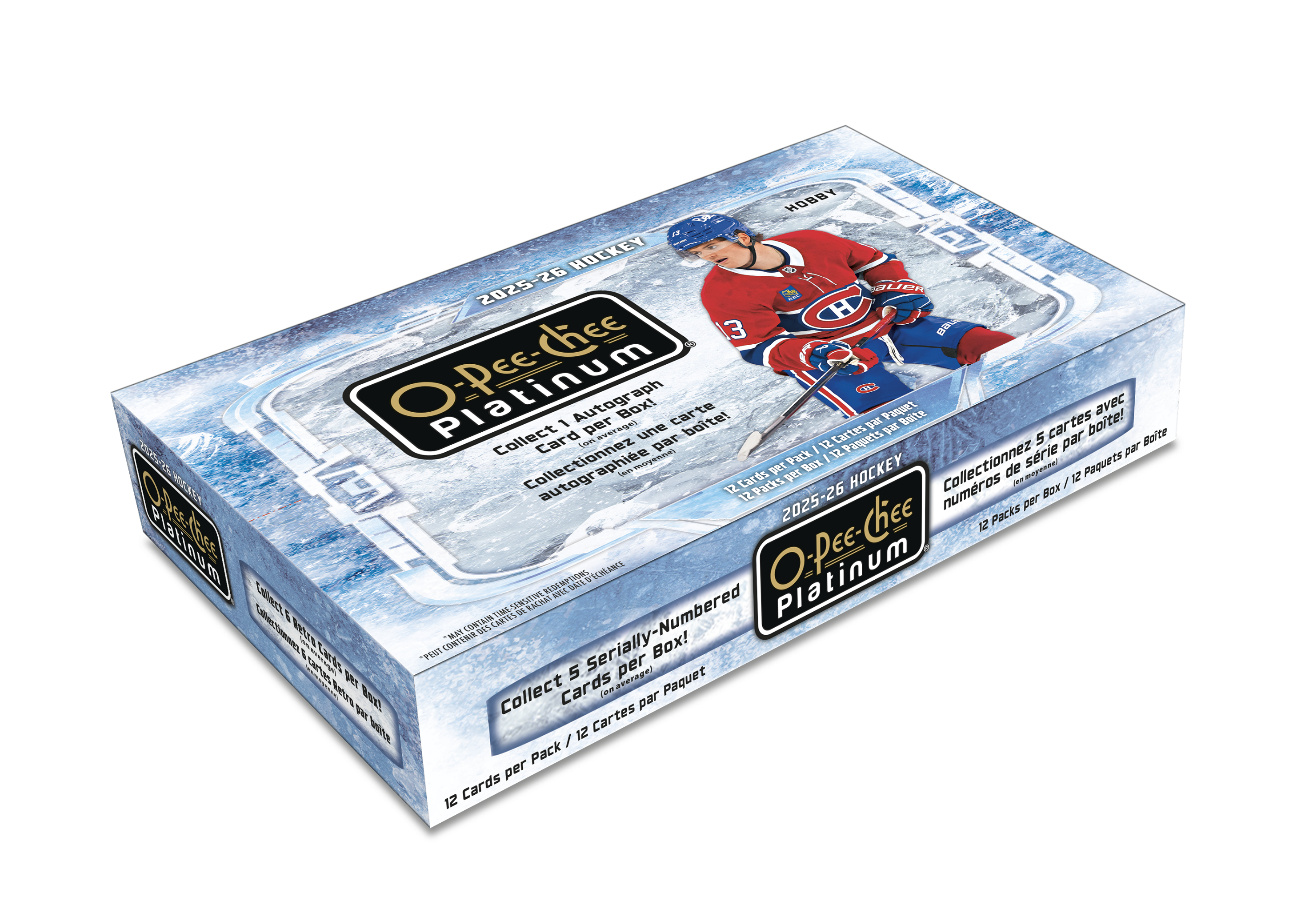 2025-26 Upper Deck O-Pee-Chee Platinum Hockey Hobby Box (Pre-Order) - Miraj Trading