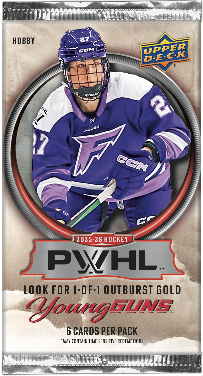2025-26 Upper Deck PWHL Hockey Hobby Pack (Pre-Order)