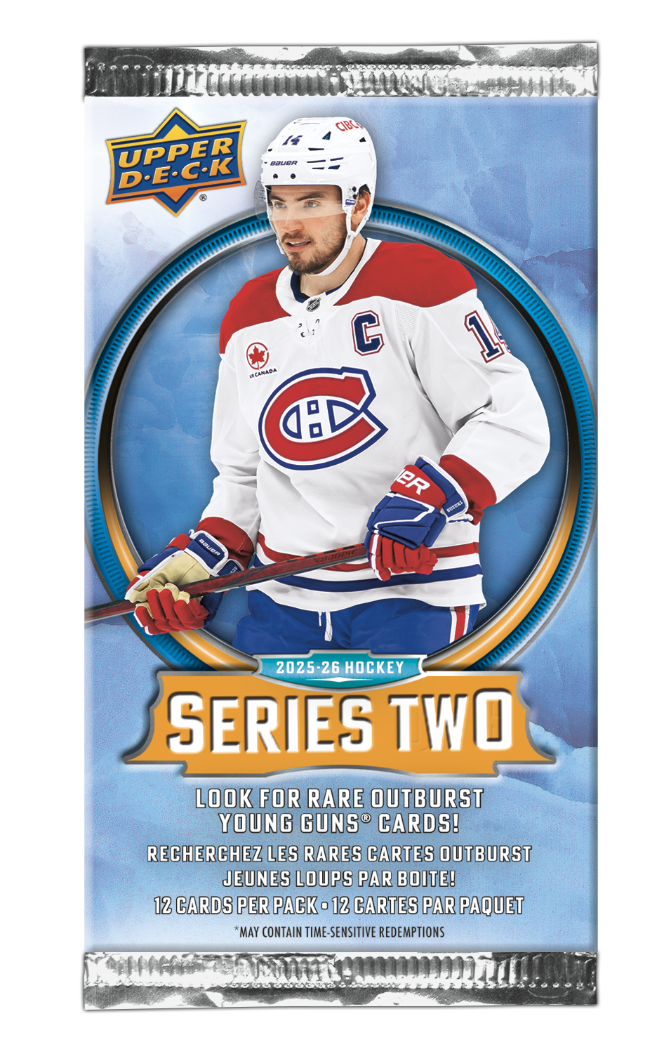2025-26 Upper Deck Series 2 Hockey pack