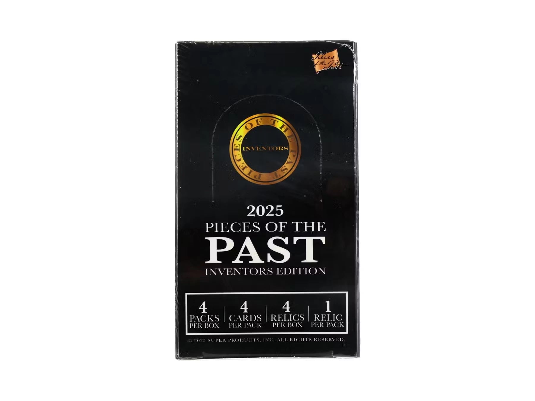 2025 Pieces of the Past Inventors Edition Hobby Box (Super Break) - Miraj Trading