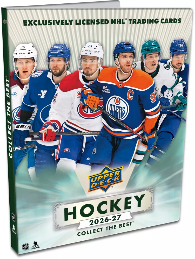 2026-27 Upper Deck Series 1 Hockey Binder
