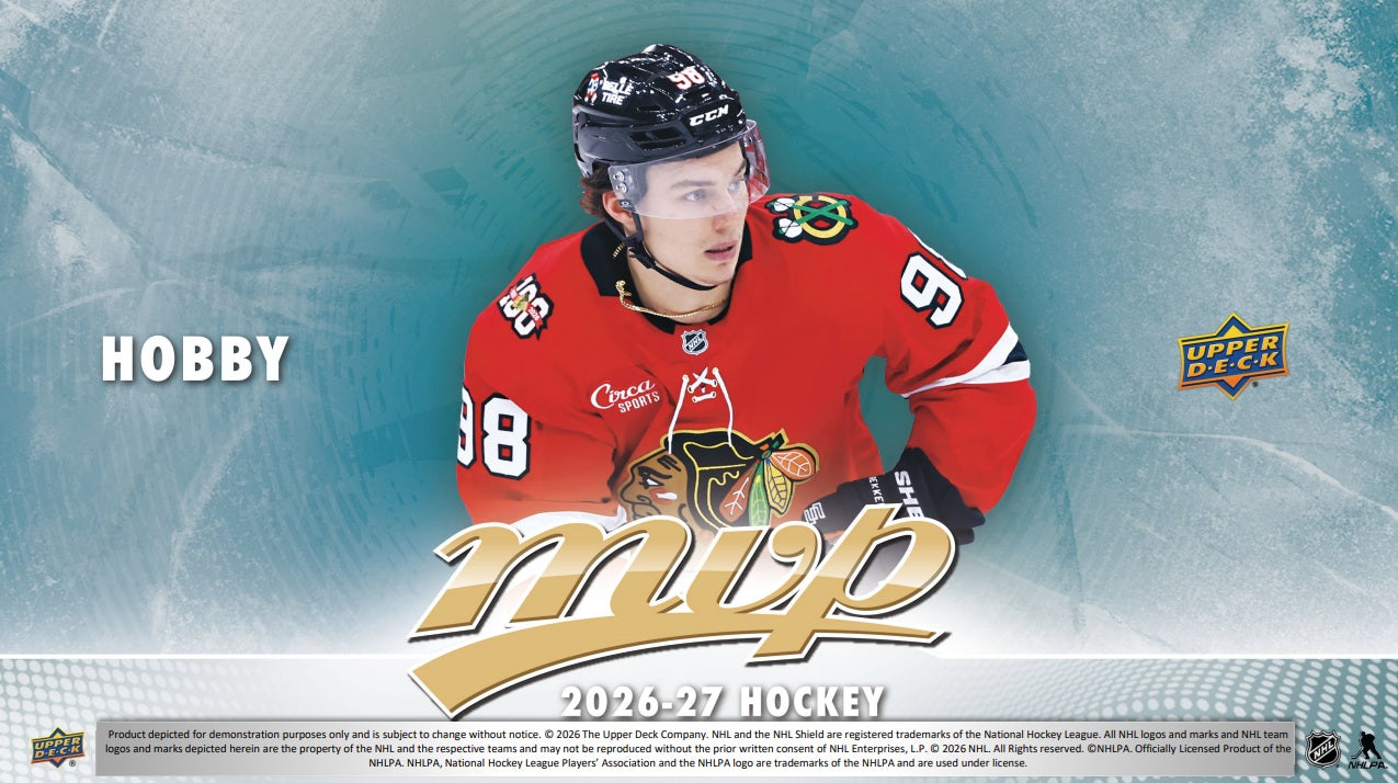 2026-27 Upper Deck MVP Hockey Hobby Case (Case of 20 Boxes) (Pre-Order) - Miraj Trading