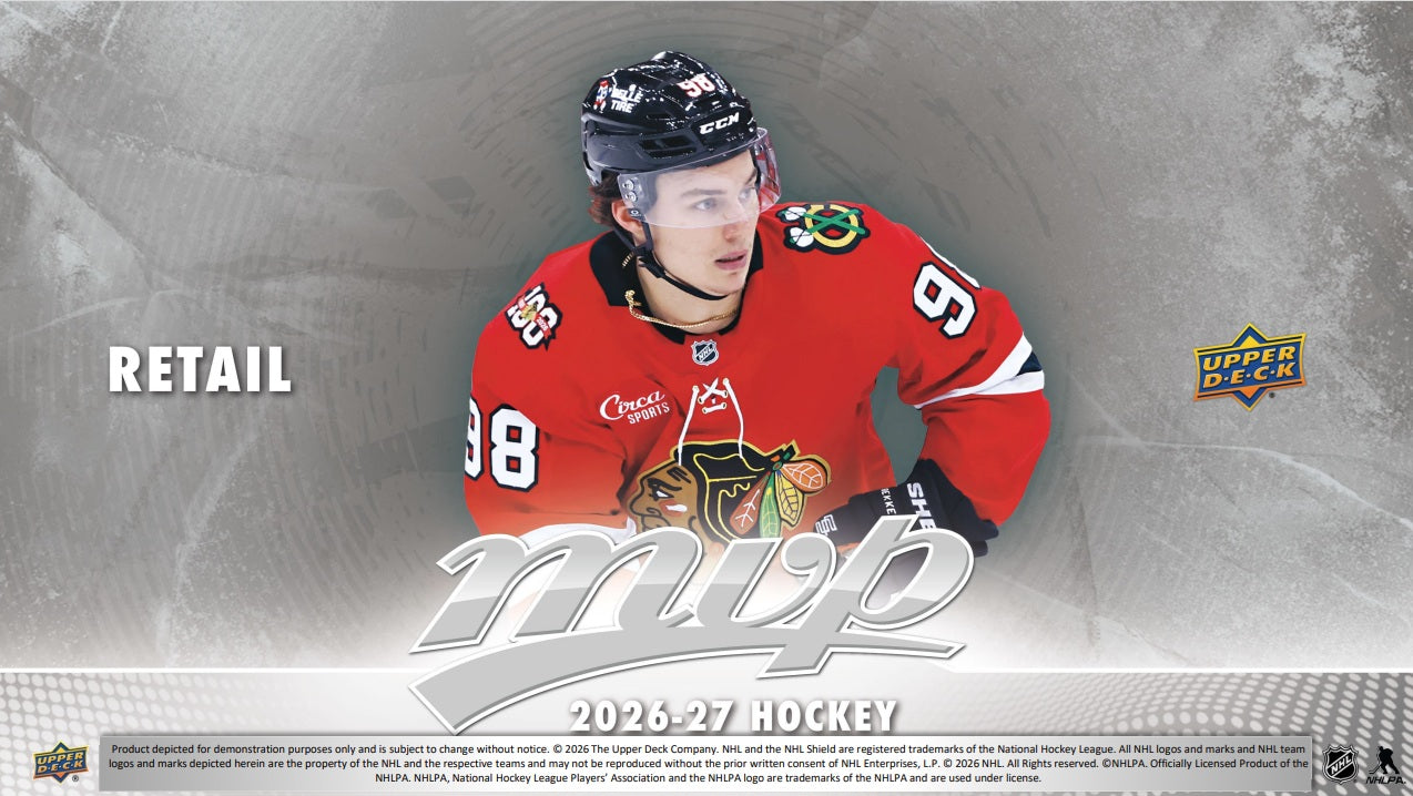 2026-27 Upper Deck MVP Hockey Retail Box (Pre-Order) - Miraj Trading