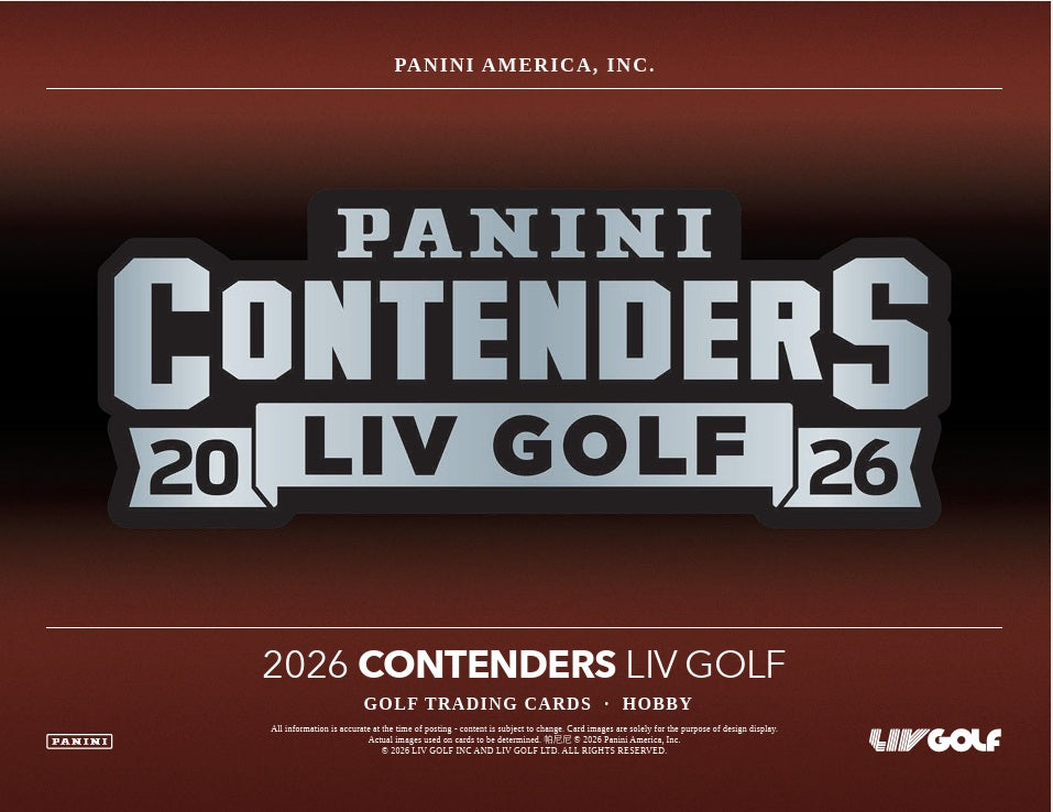 2026 Panini Contenders Liv Golf Hobby Box (Pre-Order)
