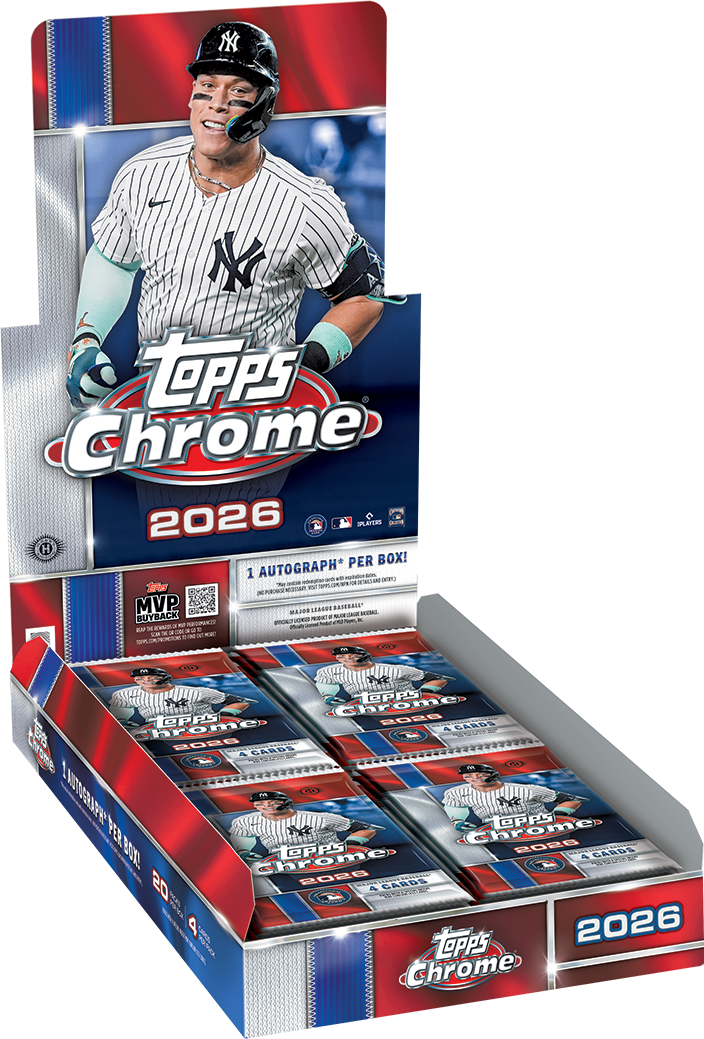 2026 Topps Chrome Baseball Hobby Box (Pre-Order)