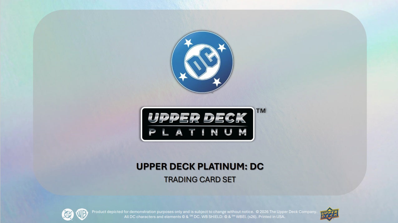 2026 Upper Deck DC Platinum Hobby Box (Pre-Order) - Miraj Trading