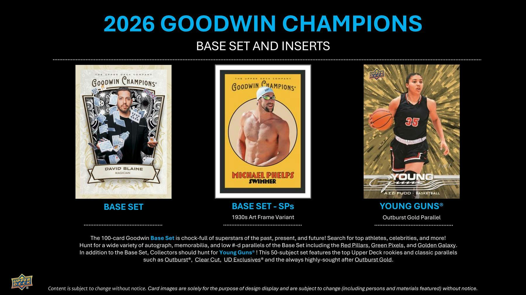 2026 Upper Deck Goodwin Champions Hobby Box - Miraj Trading
