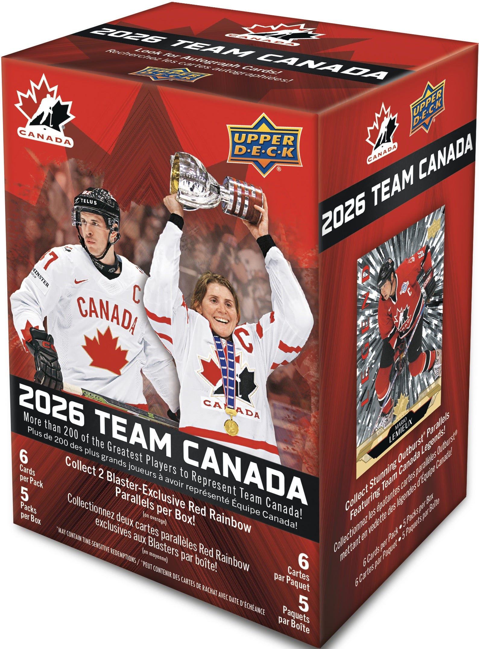 2026 Upper Deck Team Canada Blaster Box (Pre-Order) - Miraj Trading