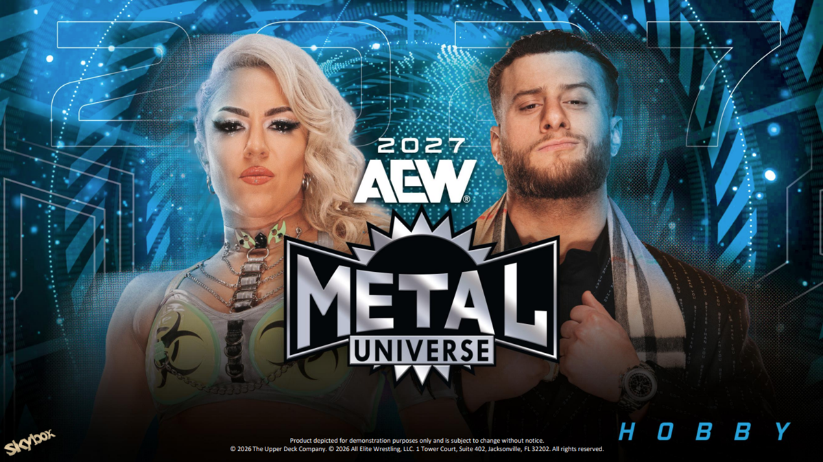 2027 Upper Deck AEW Skybox Metal Universe Hobby Box (Pre-Order) - Miraj Trading