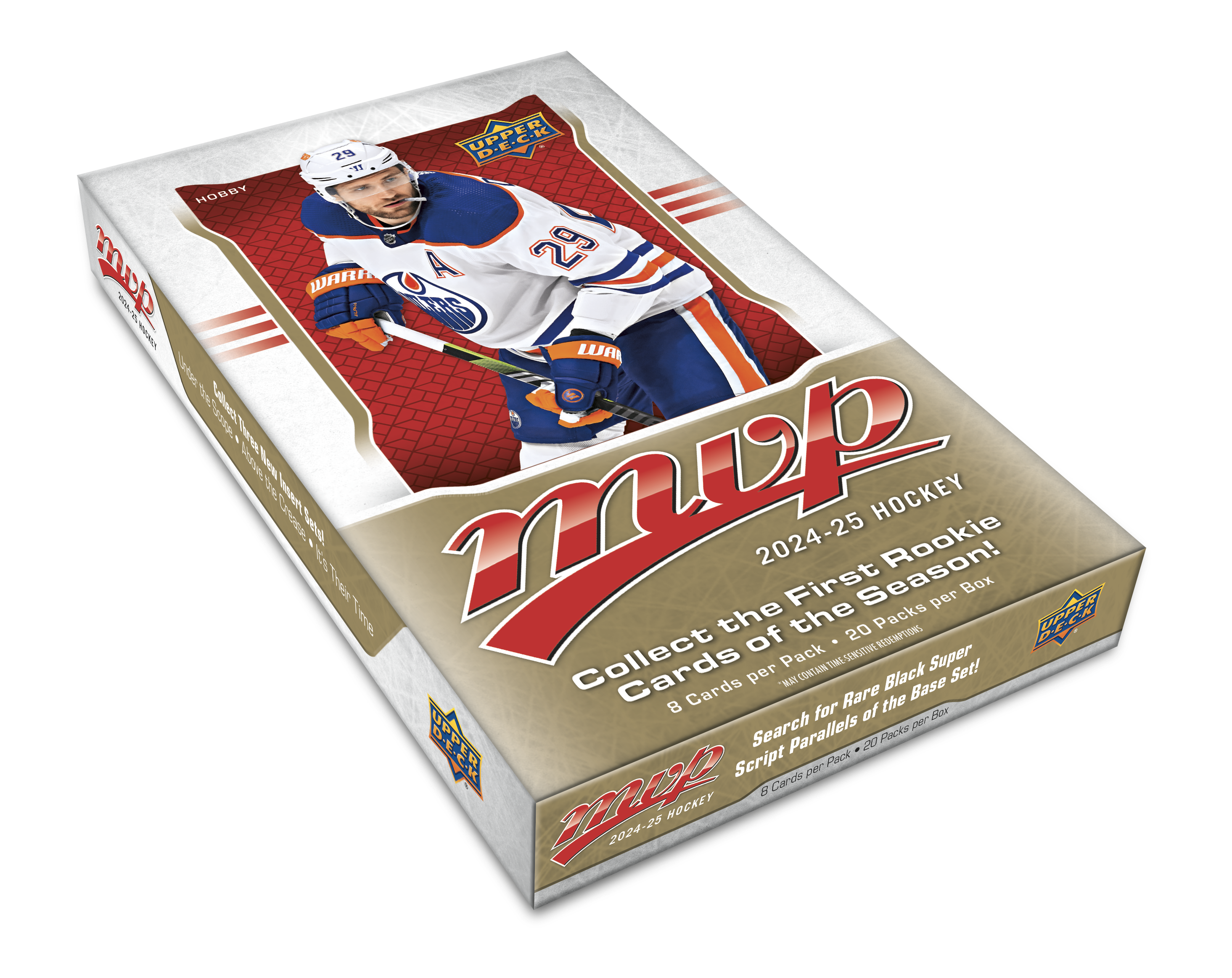 2024-25 Upper Deck MVP Hockey Hobby Box - Miraj Trading
