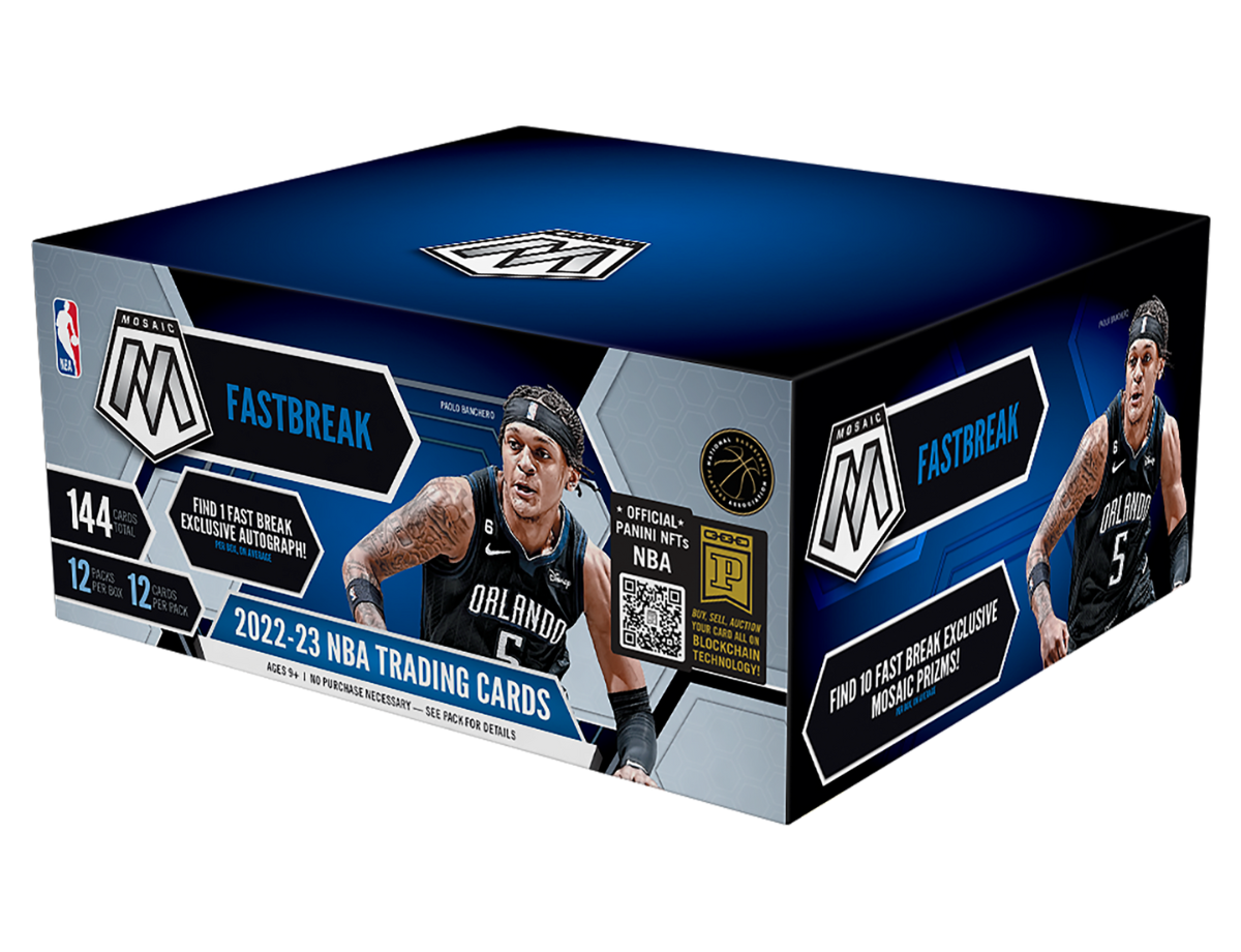 2022-23 Panini Mosaic Basketball Fast Break Box - Miraj Trading