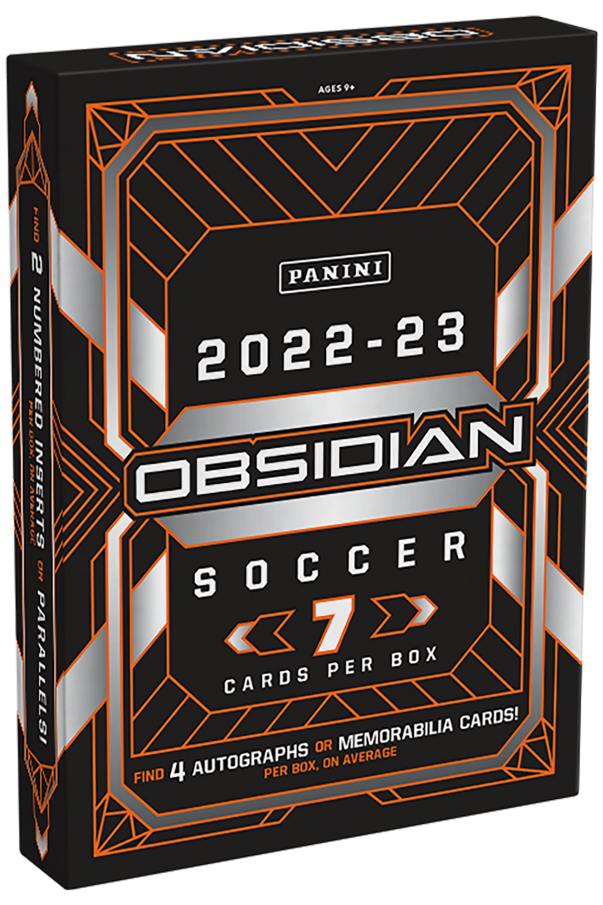 2022-23 Panini Obsidian Soccer Hobby Box - Miraj Trading