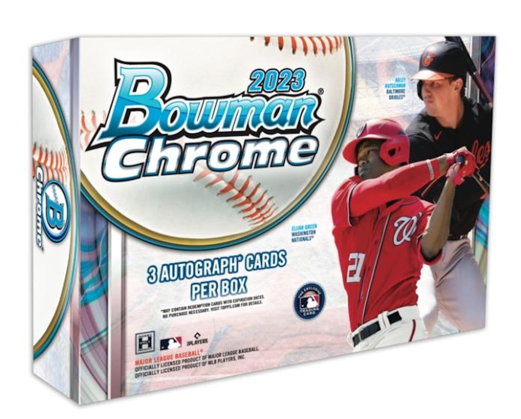 2023 Bowman Chrome Baseball HTA Choice Box | Miraj Trading