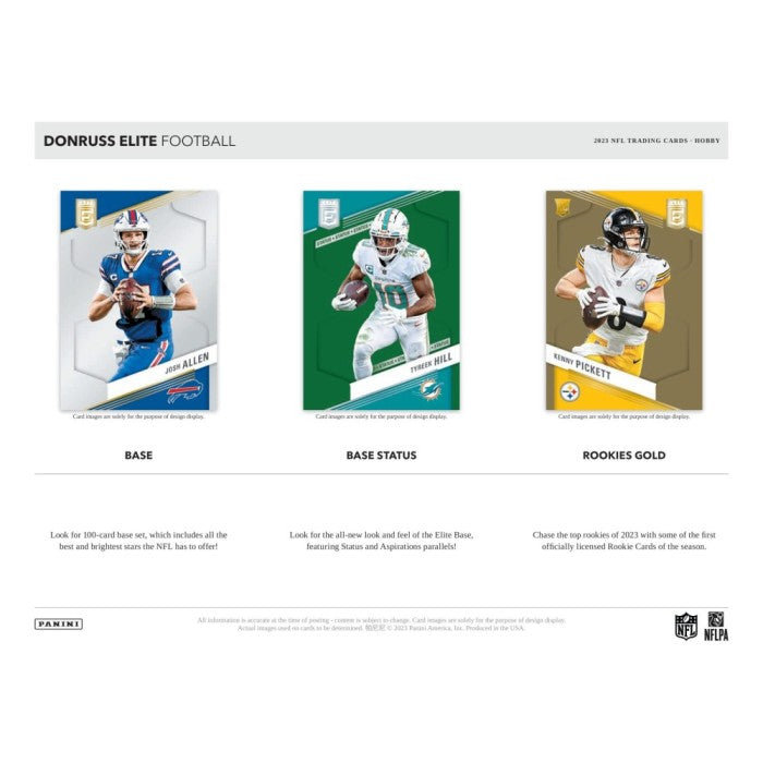 2023 Panini Donruss Elite Football Hobby Box - Miraj Trading