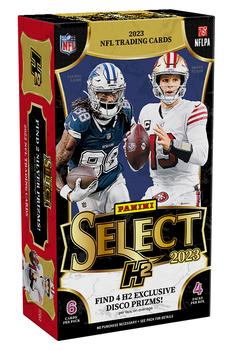 2023 Panini Select H2 Football Hobby Box - Miraj Trading