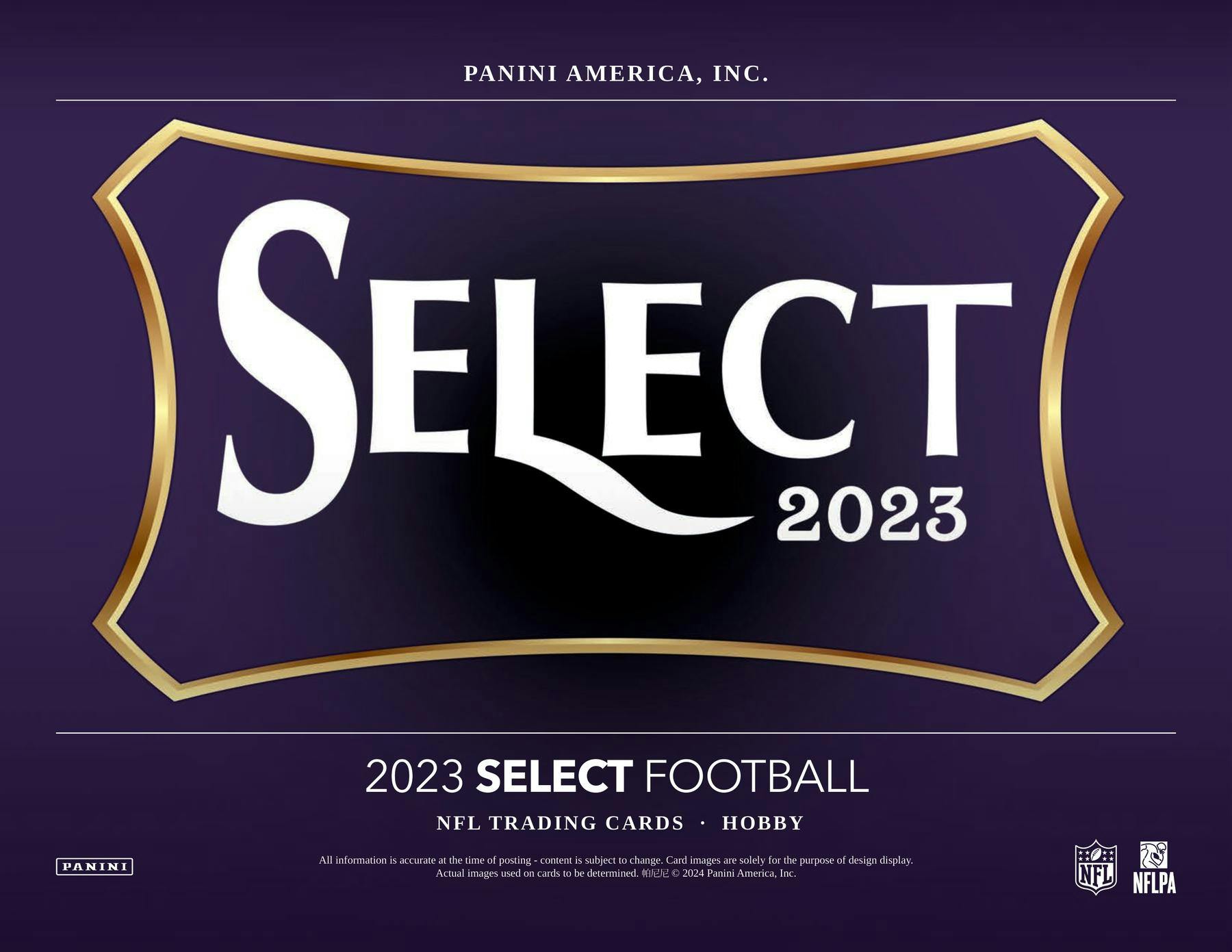 2023 Panini Select Football Hobby Box - Miraj Trading