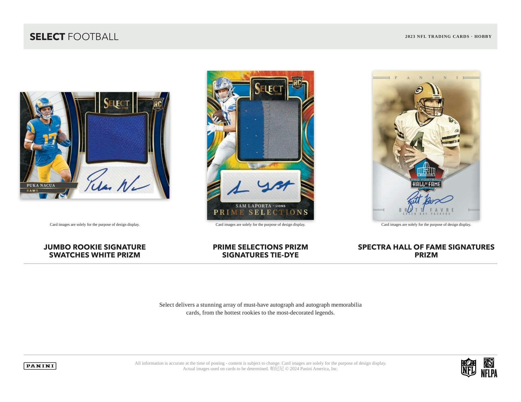 2023 Panini Select Football Hobby Box - Miraj Trading