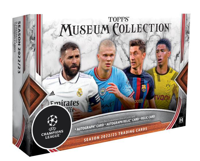 2022-23 Topps Museum Collection UEFA Champions League Soccer Hobby Box - Miraj Trading