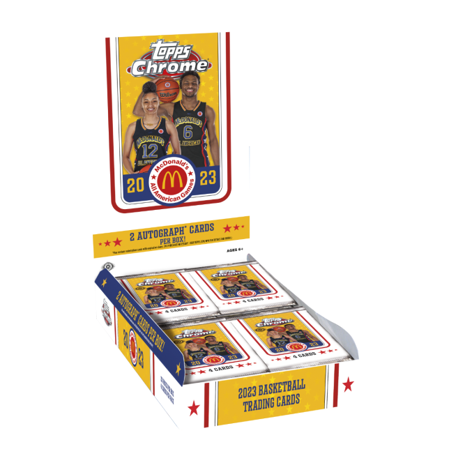 2023 Topps Chrome Mcdonald's All American Games Basketball Hobby Box - Miraj Trading