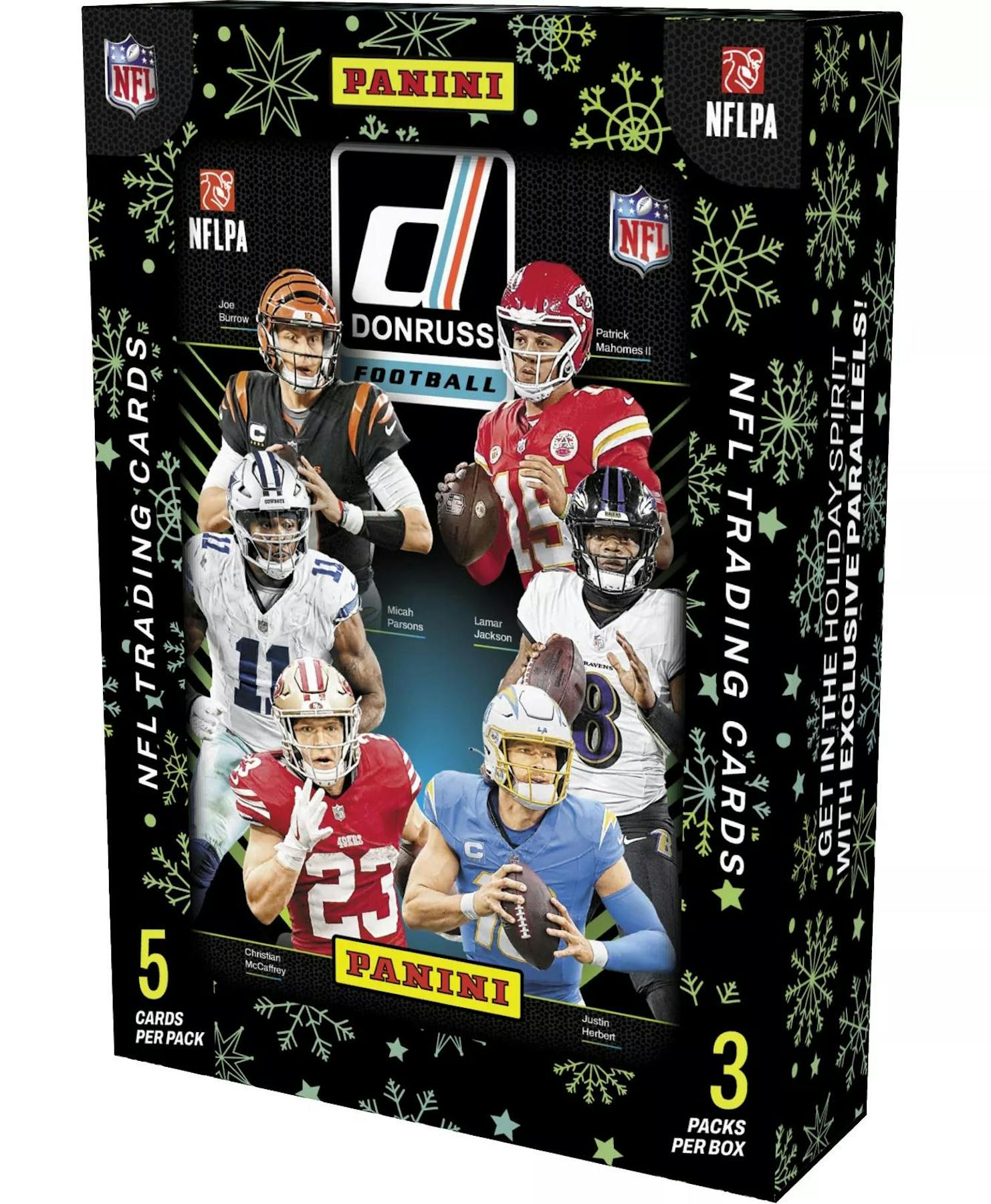 2024 Panini Donruss Football Winter Holiday Tin - Miraj Trading