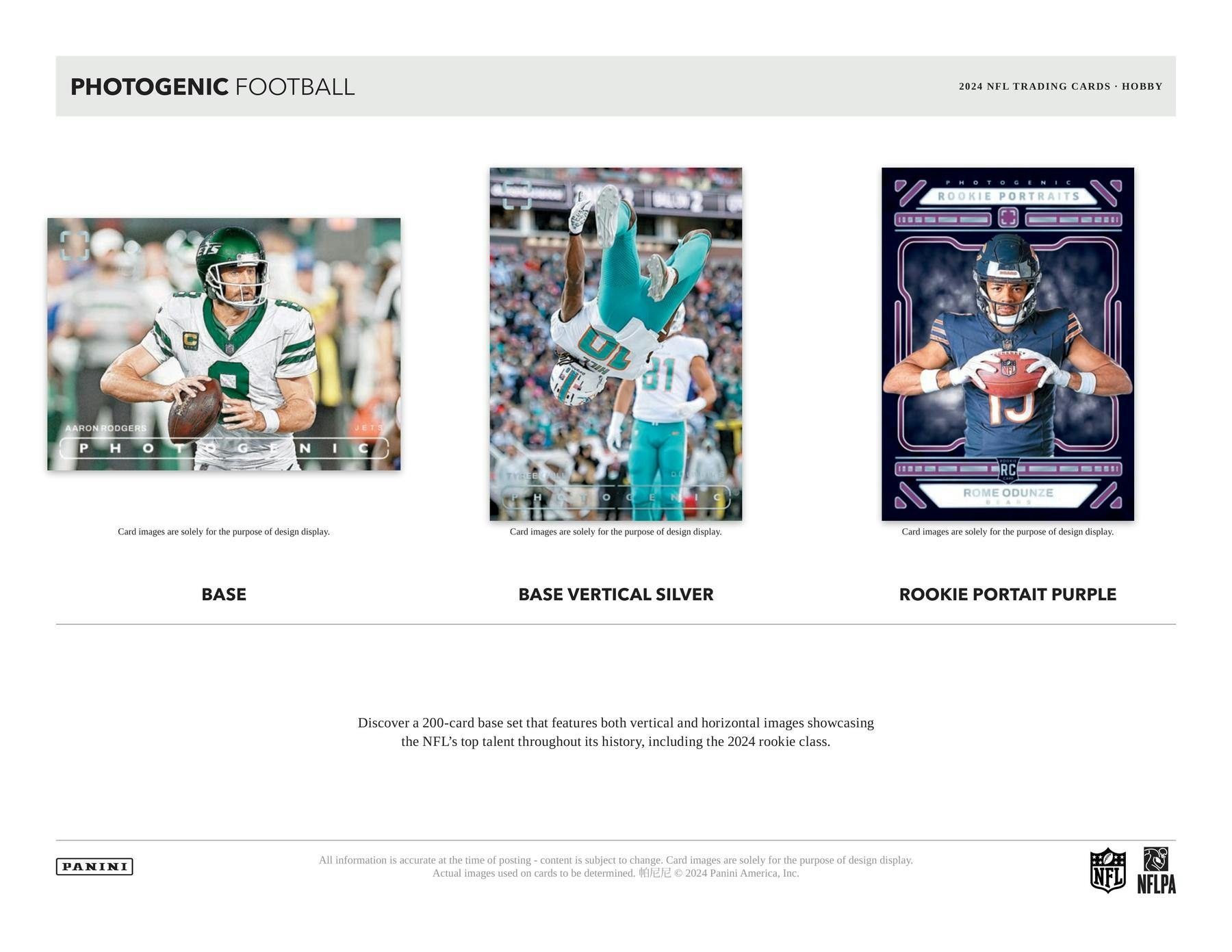 2024 Panini Photogenic Football Hobby Box - Miraj Trading