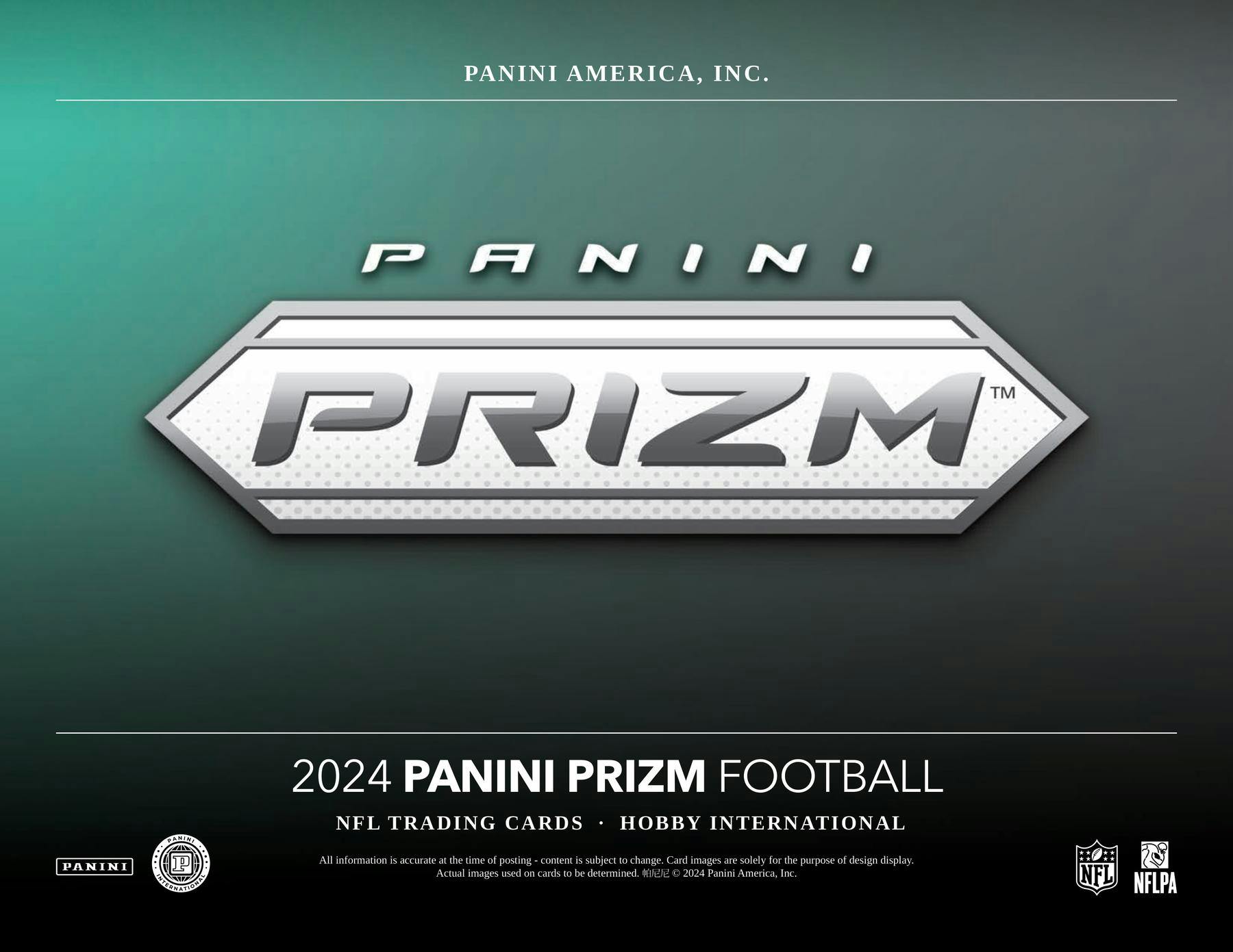 2024 Panini Prizm Football International Hobby Box - Miraj Trading
